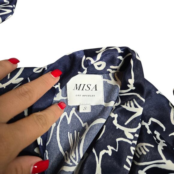 Misa Los Angeles Malini Floral Duster Kimono Size: S - Picture 6 of 9